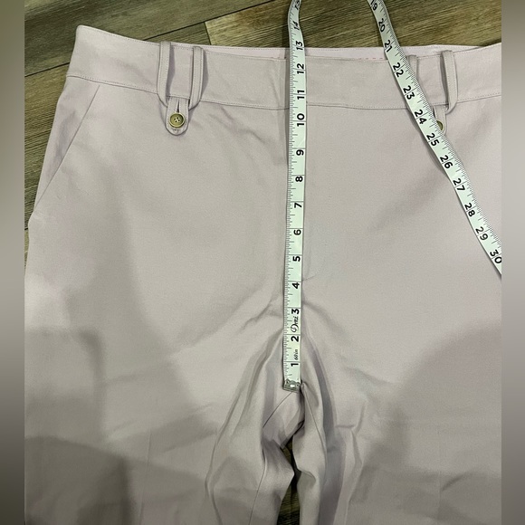 NWT Anthropologie The Essential‎ Slim Lavender Pants- 14 - Picture 6 of 11